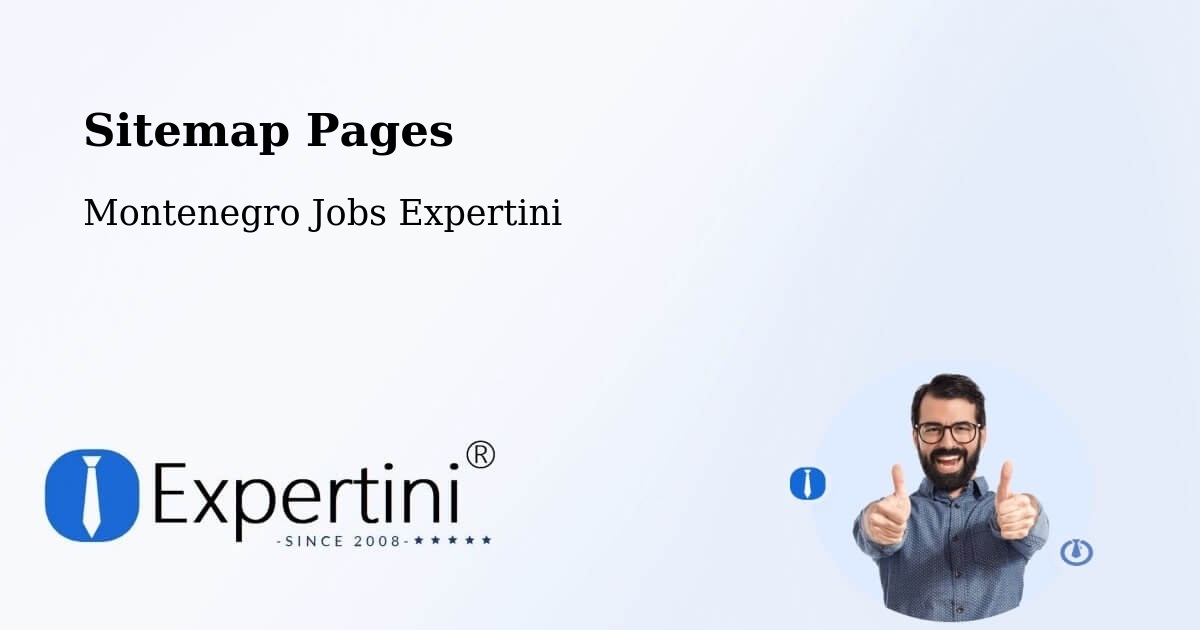 Sitemap Pages - Tivat - Montenegro Jobs Expertini